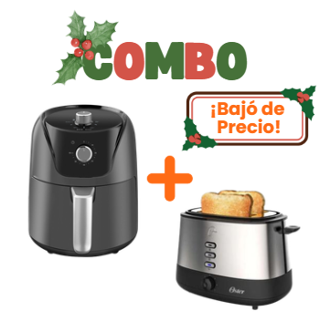 COMBO FREIDORA DE AIRE 4 LTS OSTER-PERILLA - TOSTADORA
